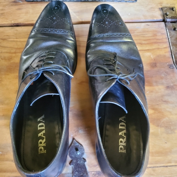 Prada slip on casual sneakers suede and Leather - Picture 10 of 11